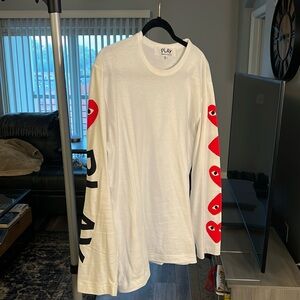 Men’s long sleeve Comme des Garcons shirt